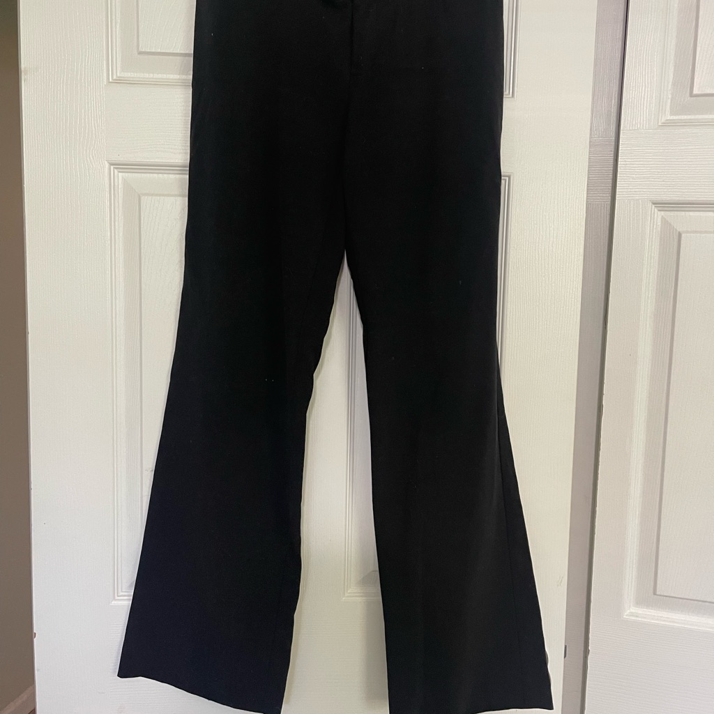 Black Bootcut Dress Pants